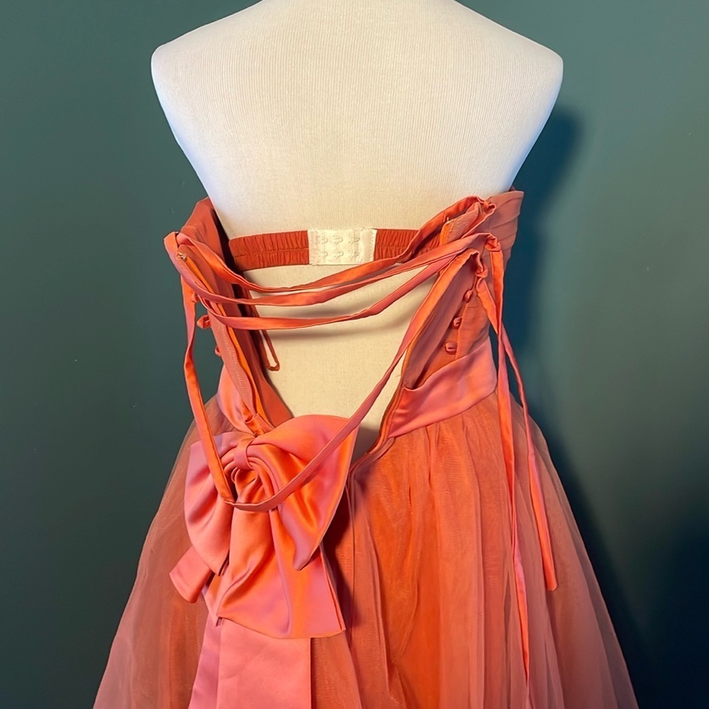 Custom made stunning tulle dress , vintage style
Corset lace up back - Picture 10 of 10